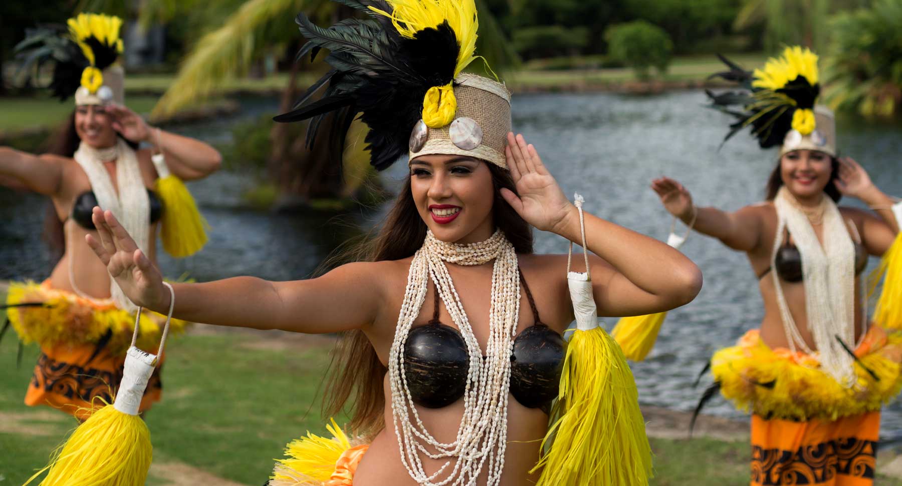 Dancers at the Smith’s Garden Luau