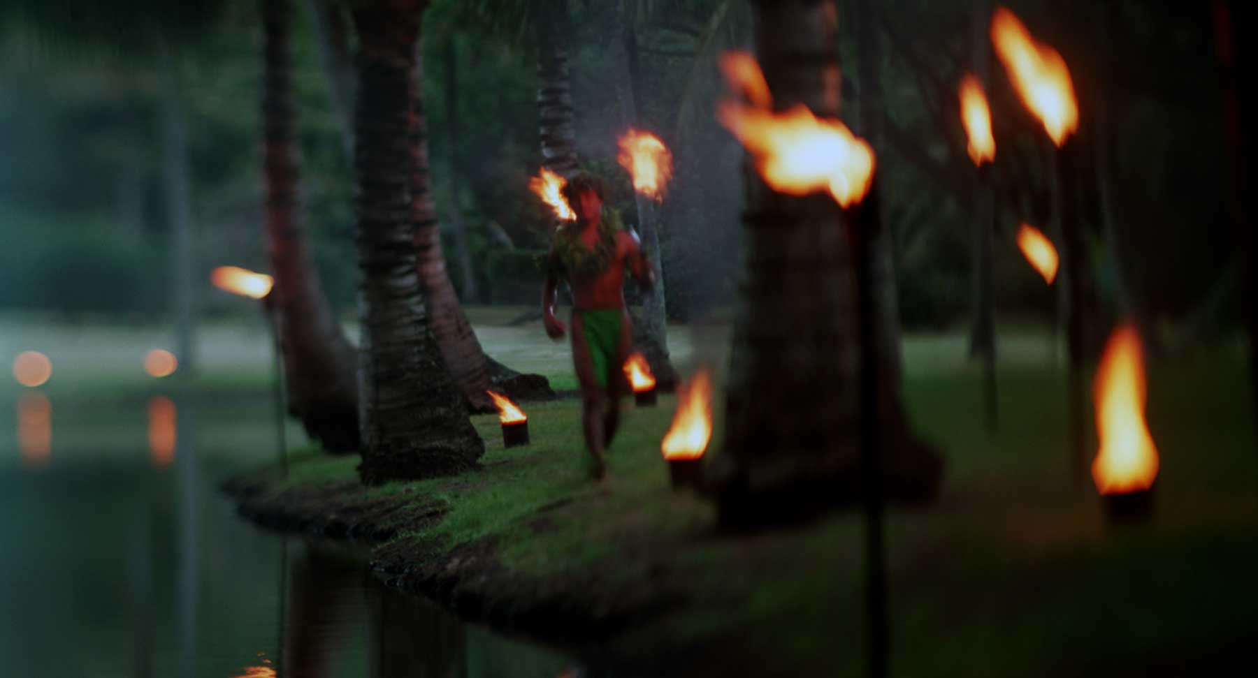 Luau Torch Lighting Ceremony